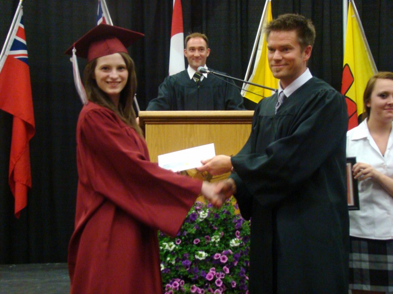 Jillian Campagnola, 2010 winner of Hub Bray Memorial Scholarship